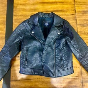 Abercrombie and Fitch leather jacket